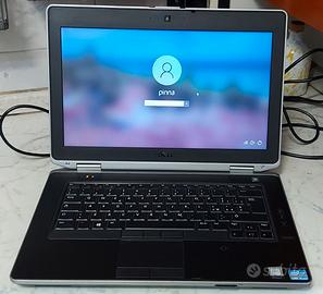 Notebook Dell i5 quad core veloce 6GB 14 pollici.