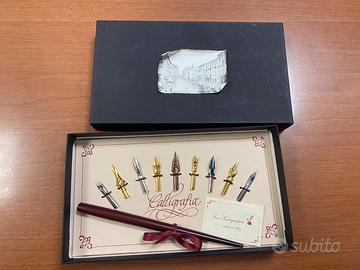 Set pennini stilografici con penna