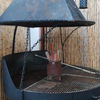 Barbecue professionale per grandi grigliate