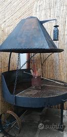Barbecue professionale per grandi grigliate