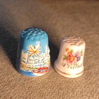 Ditali in ceramica , da collezione 