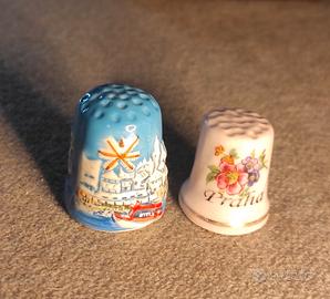 Ditali in ceramica , da collezione 