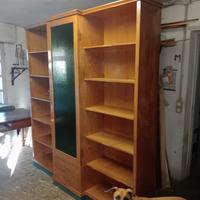 Libreria mobile vintage anni '50/60
