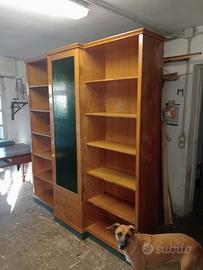 Libreria mobile vintage anni '50/60