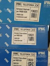 Urmet domus telefonia schede