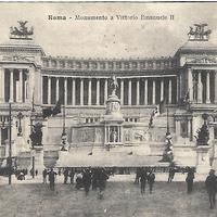 cartolina antica Roma 1918 animata