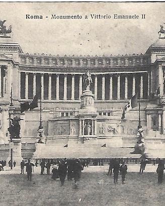 cartolina antica Roma 1918 animata