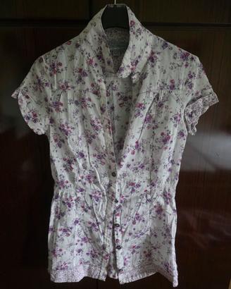 Camicia a fiori tg. S BERSHKA 
