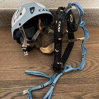 Casco e Imbragatura da bambino per montagna Camp