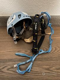 Casco e Imbragatura da bambino per montagna Camp