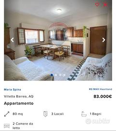 Vendita appartamento Villetta Barrea