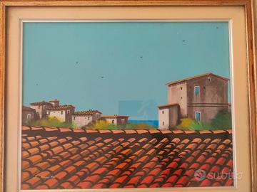 Quadro originale Silvio Conti Olio su tela 40x50 
