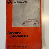Libretto manutenzione Bianchina panoramica