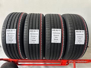 4 gomme 225 55 17 CONTINENTAL