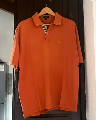 Polo Burberry arancione