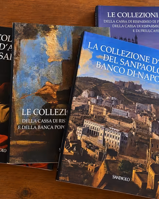 4 volumi d’arte Sanpaolo – collana completa