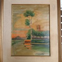 Quadro pittore Alfonso Artioli