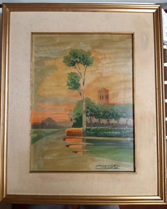 Quadro pittore Alfonso Artioli