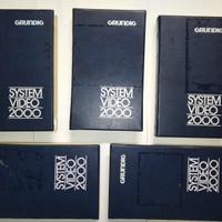 Lotto 5 videocassette Video2000 Grundig VCC-240