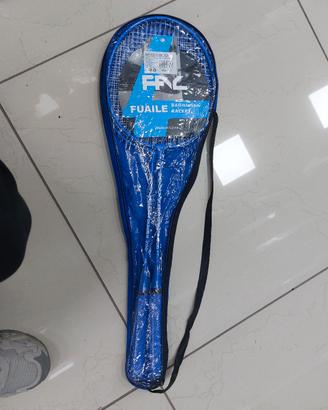 racchette da badminton nuove(set da 2)+3 volantini