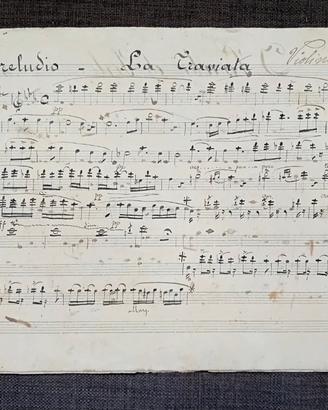 Originali spartiti musicali primi  900