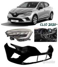 Renault Clio ricambi cofano fanale airbag box 2020