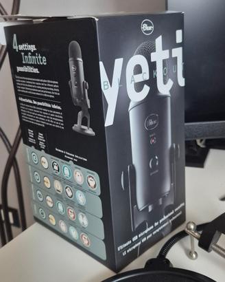 Microfono Blue Yeti + Asta