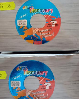 Monofilo pesca lotto 14 rocchetti 100 mt. Asso