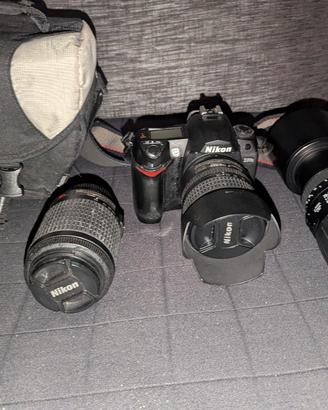 Nikon d70 più obiettivi