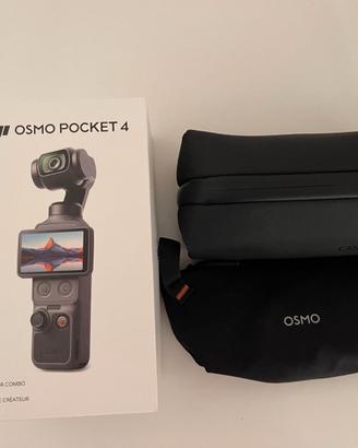 DJI OSMO POCKET 4 CREATOR COMBO – NUOVO, MAI USATO