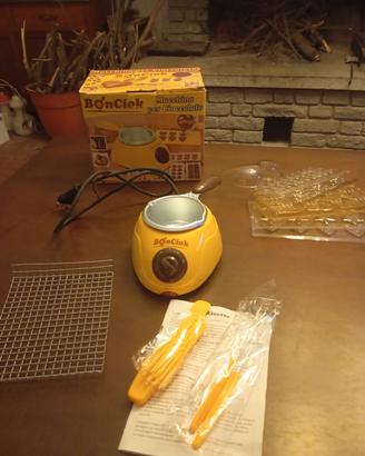 Macchina sciogli cioccolato BonCiok con accessori 