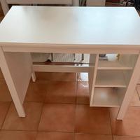Scrivania bianca IKEA BRUSALI 90×52