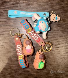 3 portachiavi Cinnamoroll e Capybara!
