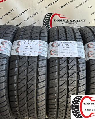 4 PNEUMATICI 215/60 R17C VIKING INVERNALI NUOVE