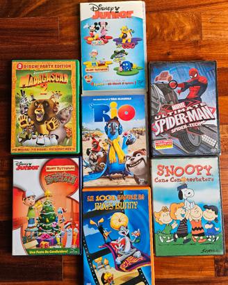 7 Dvd per bambini