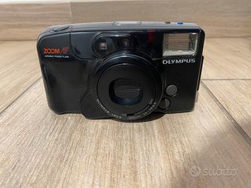 Fotocamera Olympus +  flash + borsa