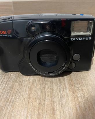 Fotocamera Olympus +  flash + borsa