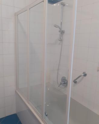 Box in cristallo per vasca da bagno