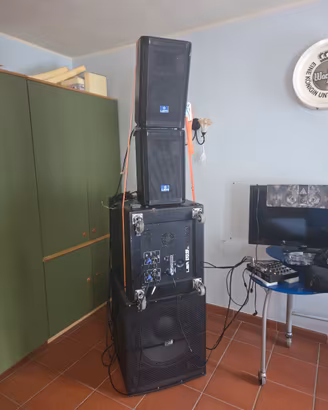 impianto audio funzionante