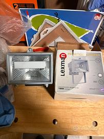 Faretti alogeni da esterno