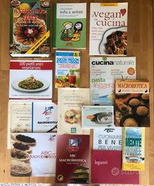 Libri ricette vegane vegetariane macrobiotica