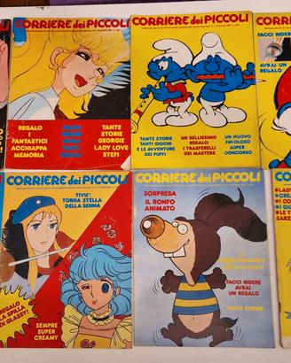 Lotto 46 numeri Corriere dei Piccoli 1985/86/87