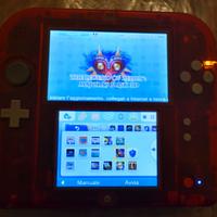 Nintendo 2ds Rossa trasparente