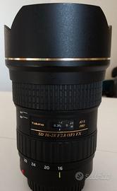 Tokina 16-28 f2.8 per Canon