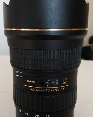Tokina 16-28 f2.8 per Canon