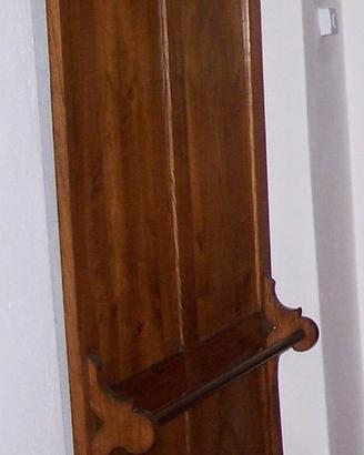 appendiabiti da parete in legno