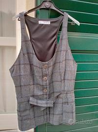 gilet donna scozzese 
