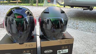 Coppia casco Jet AGV e JFM - Taglia L