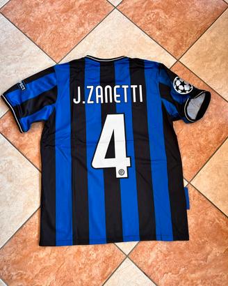 Maglia Calcio Zanetti Inter Champions League 