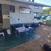 Camper mansardato Rimor su Ford transit 125 tc